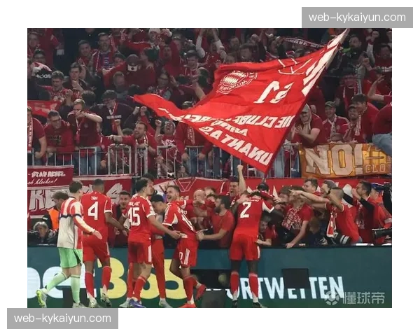 拜仁夺冠夜穆西亚拉精彩射门，球迷高唱-We are the champions-
